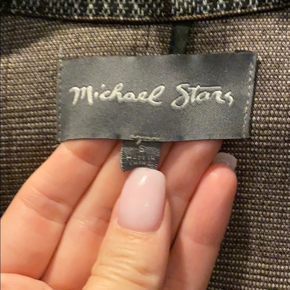 Michael Stars plaid blazer size small - Picture 4 of 7